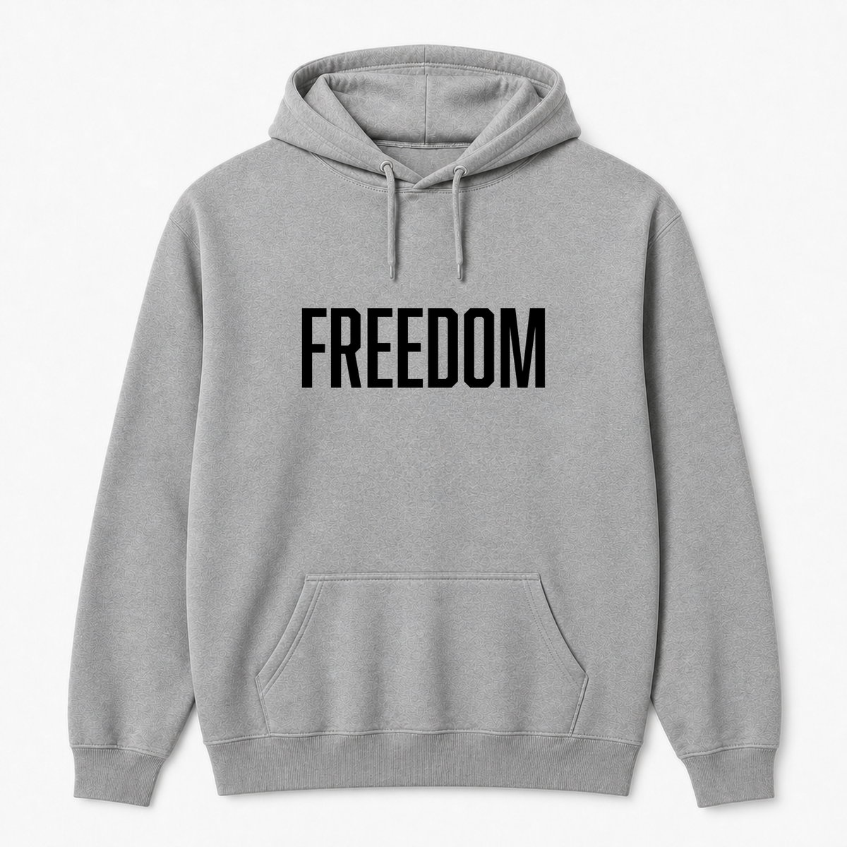 FREEDOM Hoodie in Gray